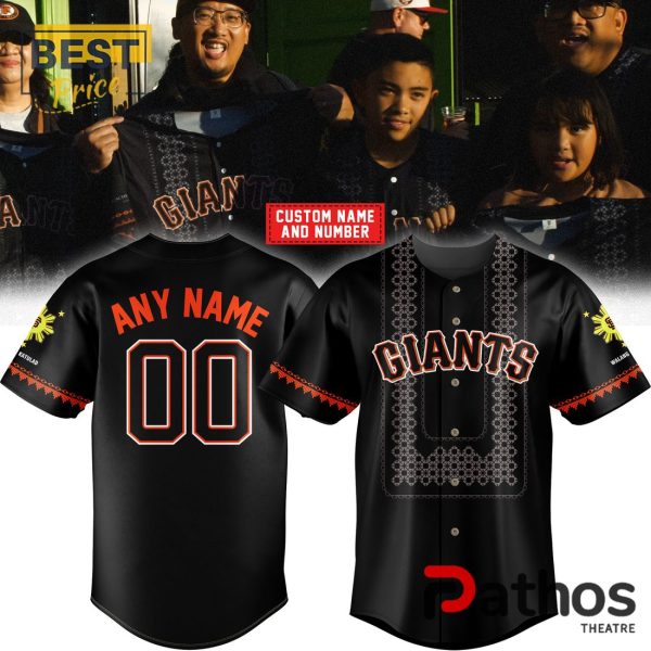 Personalized San Francisco Giants Filipino Heritage Night Jersey