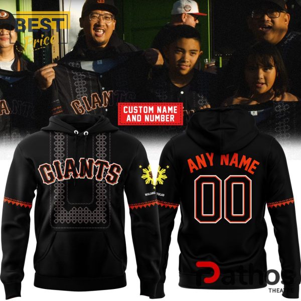 Personalized San Francisco Giants Filipino Night Hoodie