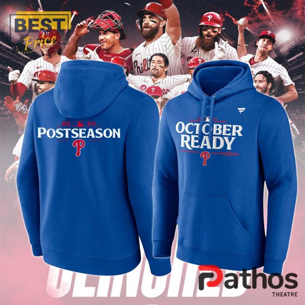 Philadelphia Phillies 2024 MLB Postseason Hoodie, Cap