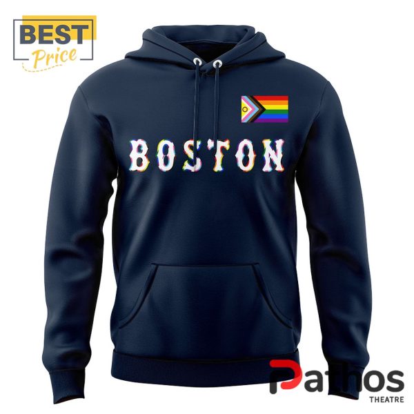 Pride Night Boston Red Sox Navy Hoodie