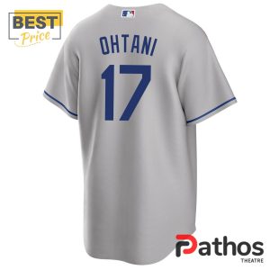 shohei ohtani los angeles dodgers home jersey gray 2 txKzE