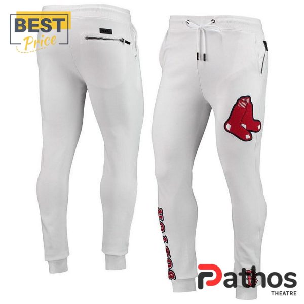 Special Boston Red Sox White Hoodie, Jogger, Cap