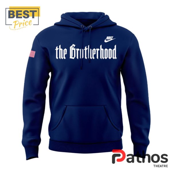 The Brotherhood Never Forget Navy Hoodie