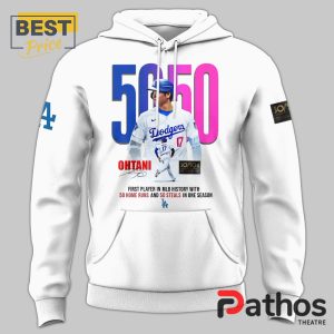 ohtani 50 50 homeruns and steals hoodie 2 X3Iff