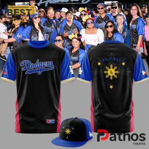 los angeles dodgers its filipino heritage night t shirt jogger cap 1 MWTmf