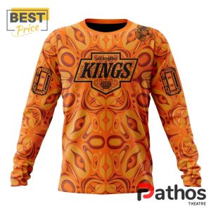 nhl los angeles kings custom national day for truth and reconciliation hoodie 6 Kh9G8