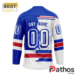 nhl new york rangers custom home mix away hockey jersey 2 WFz1K