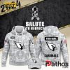 2024 Arizona Cardinals Salute To Service Hoodie, Cap