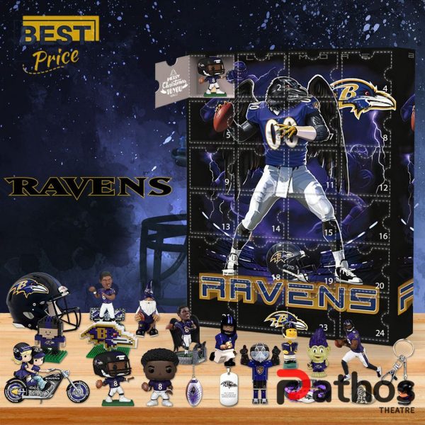 2024 Baltimore Ravens Advent Calendar – The One With 24 Little Doors