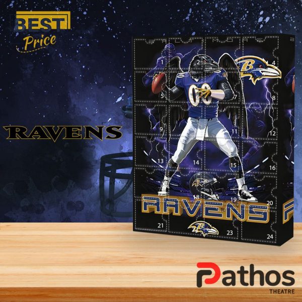 2024 Baltimore Ravens Advent Calendar – The One With 24 Little Doors