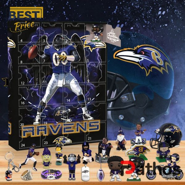 2024 Baltimore Ravens Advent Calendar – The One With 24 Little Doors