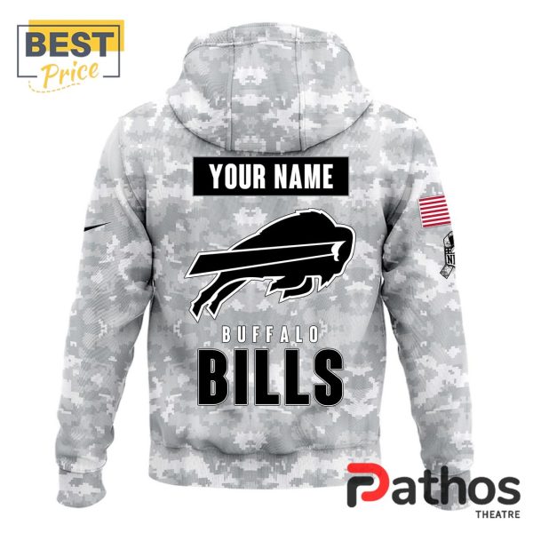 2024 Buffalo Bills Salute To Service Hoodie, Cap