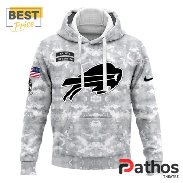 2024 Buffalo Bills Salute To Service Hoodie, Cap