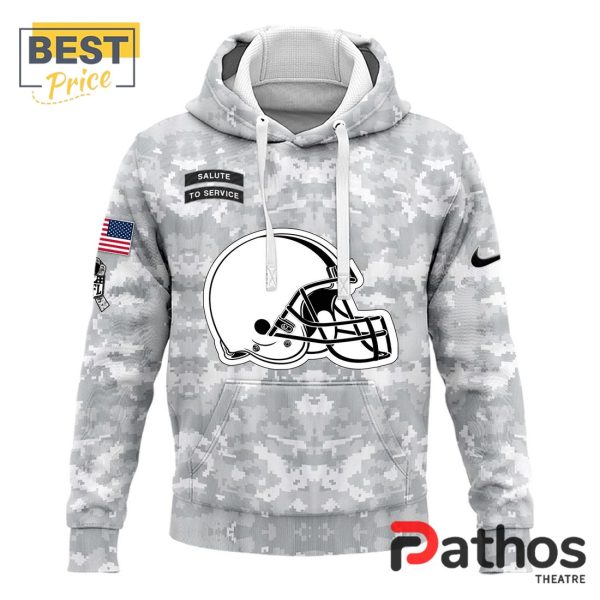 2024 Cleveland Browns Salute To Service Hoodie, Cap