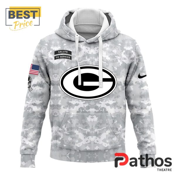 2024 Green Bay Packers Salute To Service Hoodie, Cap