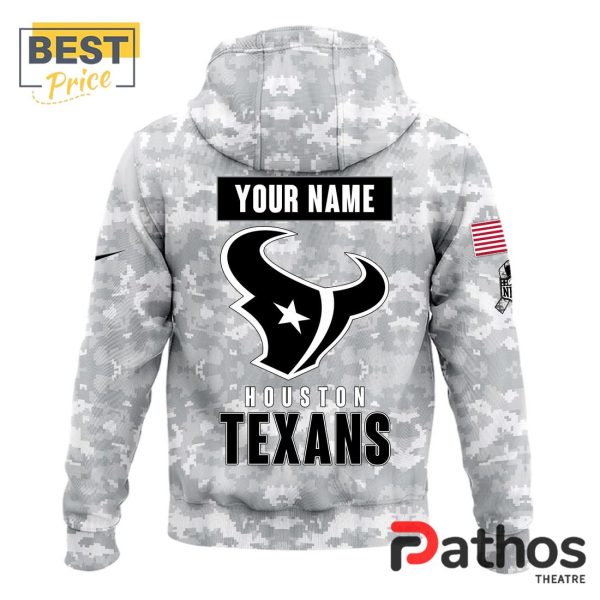 2024 Houston Texans Salute To Service Hoodie, Cap