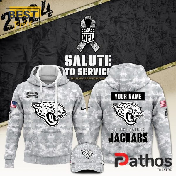 2024 Jacksonville Jaguars Salute To Service Hoodie, Cap