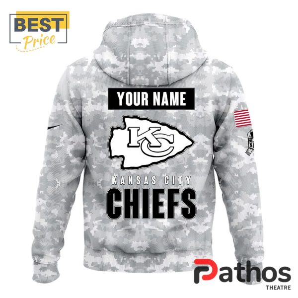 2024 Kansas City Chiefs Salute To Service Hoodie, Cap