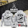 2024 Miami Dolphins Salute To Service Hoodie, Cap