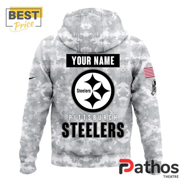 2024 Pittsburgh Steelers Salute To Service Hoodie, Cap