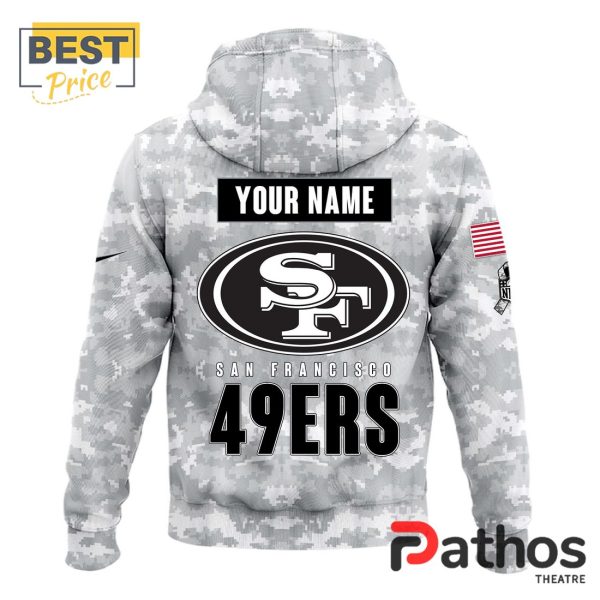 2024 San Francisco 49ers Salute To Service Hoodie, Cap