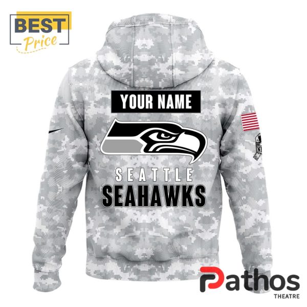 2024 Seattle Seahawks Salute To Service Hoodie, Cap