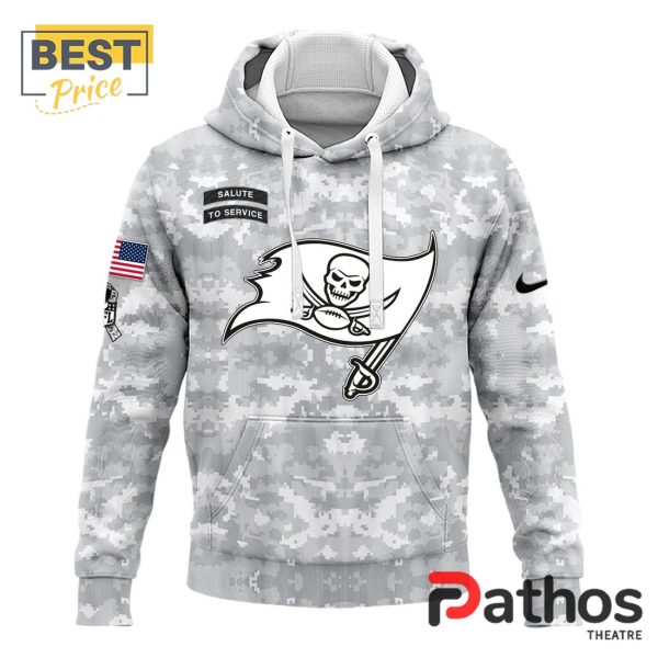 2024 Tampa Bay Buccaneers Salute To Service Hoodie, Cap