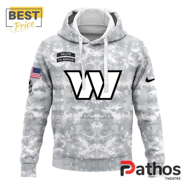 2024 Washington Commanders Salute To Service Hoodie, Cap