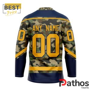 nhl nashville predators camo design hockey jersey 2 Y6OX8