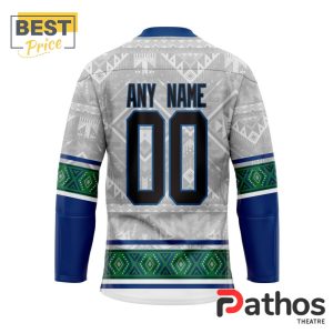 nhl vancouver canucks custom native hockey jersey 2 rid3U