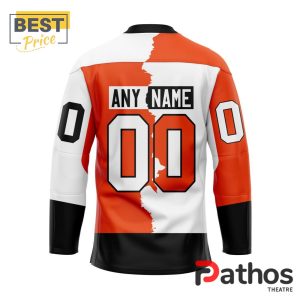 nhl philadelphia flyers custom home mix away hockey jersey 2 OxNQ6