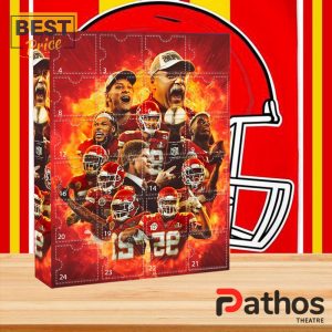 kansas city chiefs advent calendar 24 gifts are in it 4 CkSID