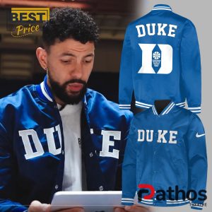 2024 Duke Blue Planet Premium Baseball Jacket