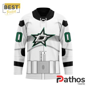 nhl dallas stars custom star wars stormtrooper hockey jersey 1 Dsa2G