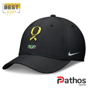 oregon ducks stomp out cancer heroes white t shirt cap 4 r77Br