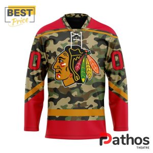 NHL Chicago Blackhawks Camo Design Hockey Jersey