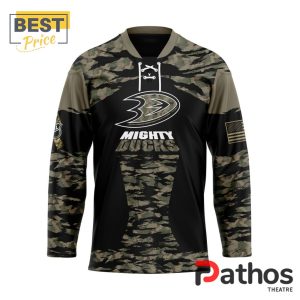 nhl anaheim ducks camo honoring veterans hockey jersey 1 D7fDz