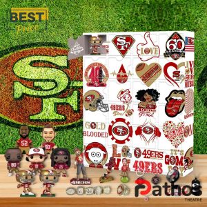 nfl san francisco 49ers advent calendar 2 lDixc