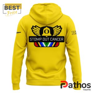 oregon ducks stomp out cancer heroes yellow hoodie 3 Pjgfb