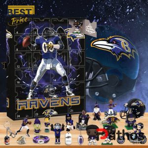 2024 baltimore ravens advent calendar the one with 24 little doors 4 DtwsP