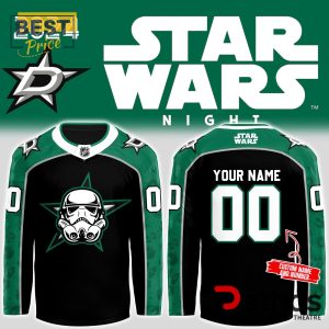 custom dallas stars x star wars night hockey jersey 2 13LI8