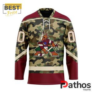 nhl arizona coyotes camo design hockey jersey 1 7ZYE3