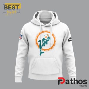 miami dolphins throwback white hoodie 1 2TKX1