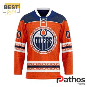 nhl edmonton oilers custom native hockey jersey 1 VGJ7x