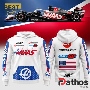 MoneyGram Haas F1 Team Austin GP 2024 Hoodie