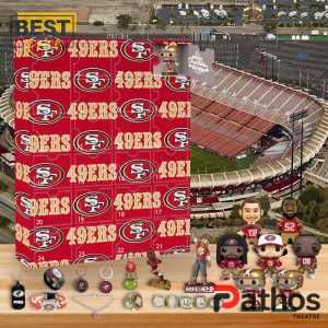 San Francisco 49ers Christmas Gifts Advent Calendar