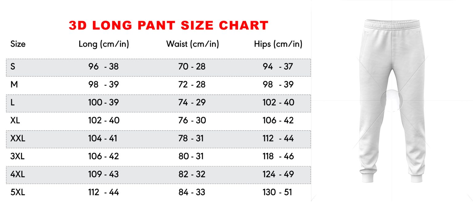 Longpant Size Chart Pathostheatre