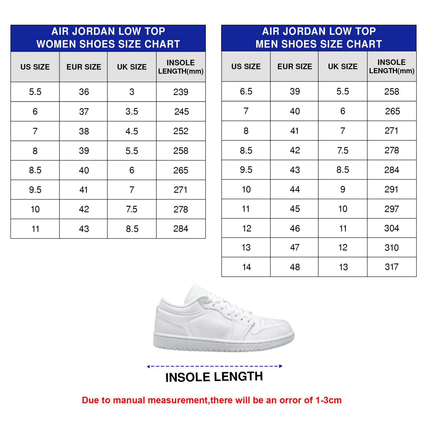 Lowtop Size Chart Pathostheatre