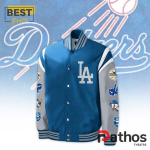 mlb los angeles dodgers welcome baseball jacket 2 X1dyK