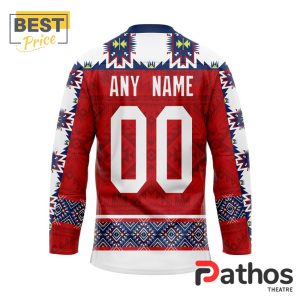 nhl columbus blue jackets custom native hockey jersey 2 ABHoi